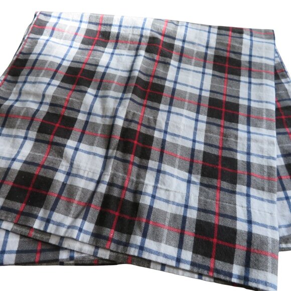 Pendleton Set of 2 Standard Pillowcases 20" x 39" Plaid Flannel Cotton - Picture 5 of 11